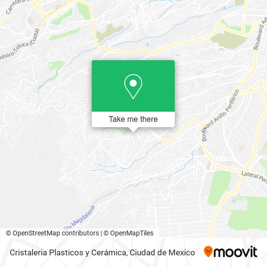 Cristaleria Plasticos y Cerámica map