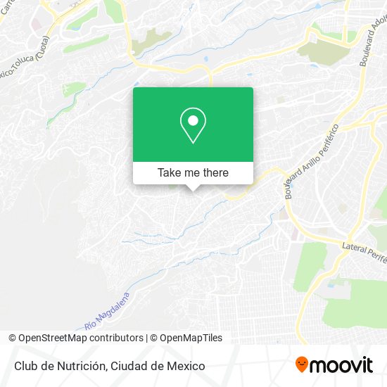 Club de Nutrición map