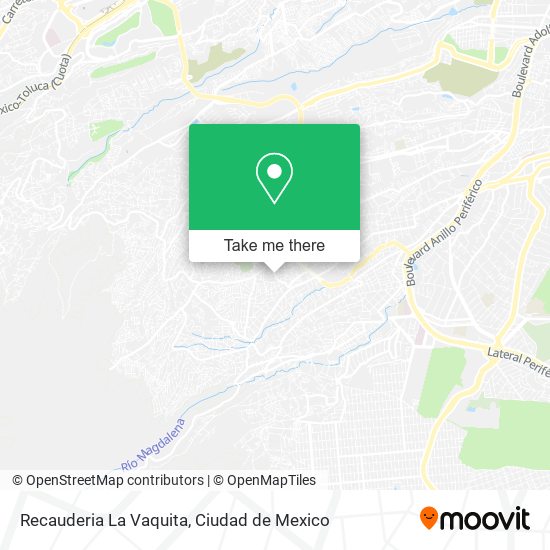 Recauderia La Vaquita map