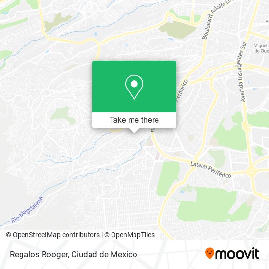 Regalos Rooger map
