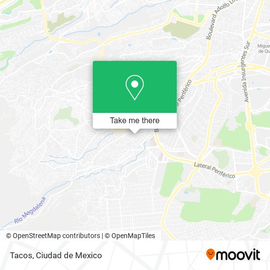 Tacos map