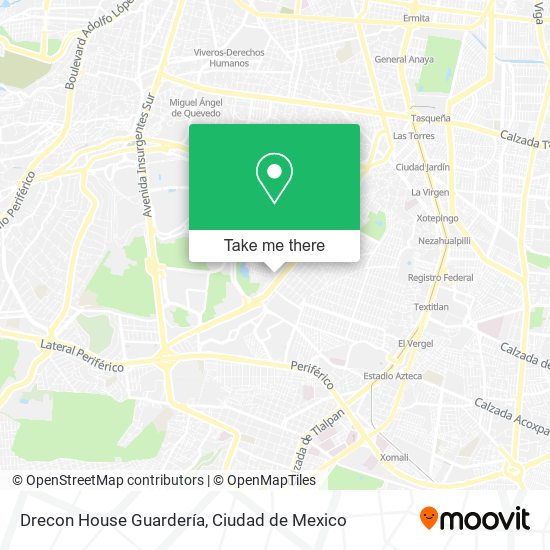 Drecon House Guardería map