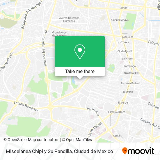 Miscelánea Chipi y Su Pandilla map