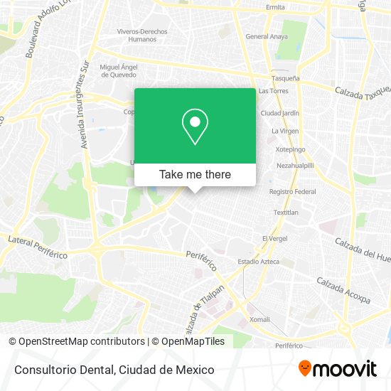 Consultorio Dental map