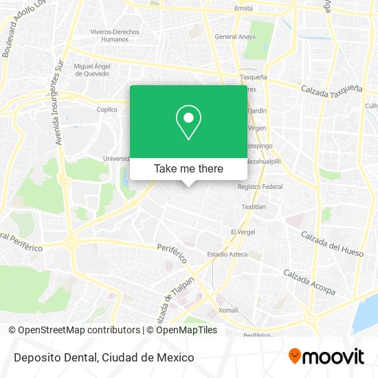 Mapa de Deposito Dental