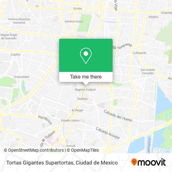 Tortas Gigantes Supertortas map