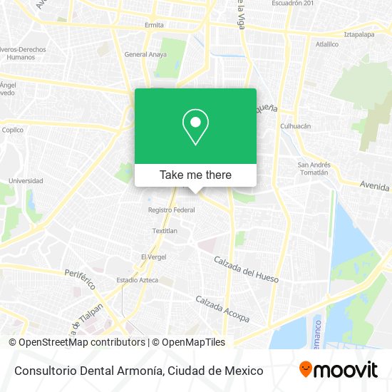 Consultorio Dental Armonía map