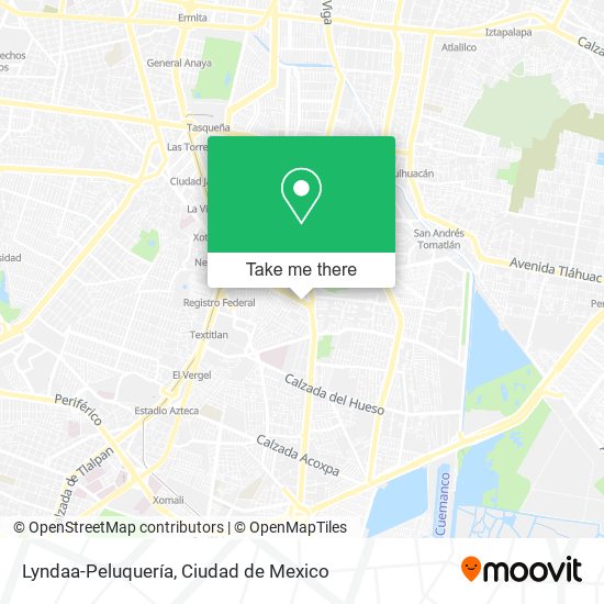 Lyndaa-Peluquería map