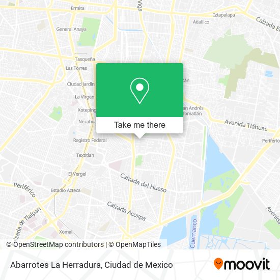 Abarrotes La Herradura map