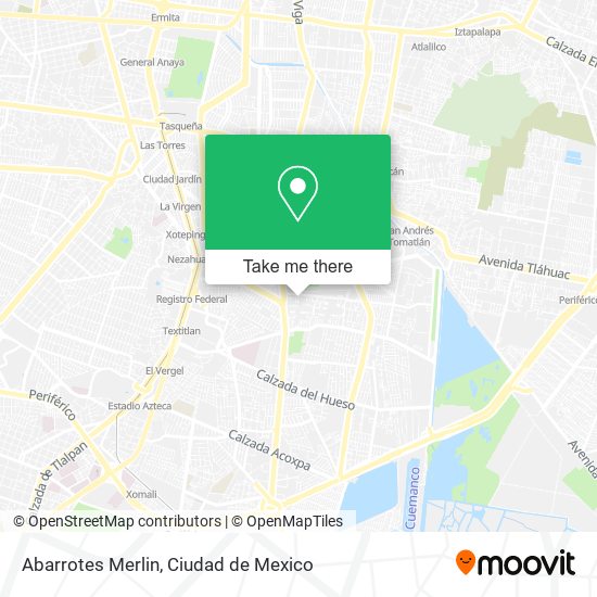 Abarrotes Merlin map