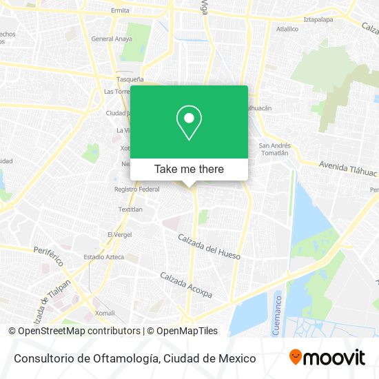 Mapa de Consultorio de Oftamología