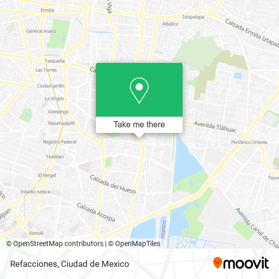 Mapa de Refacciones