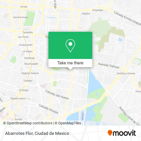Abarrotes Flor map