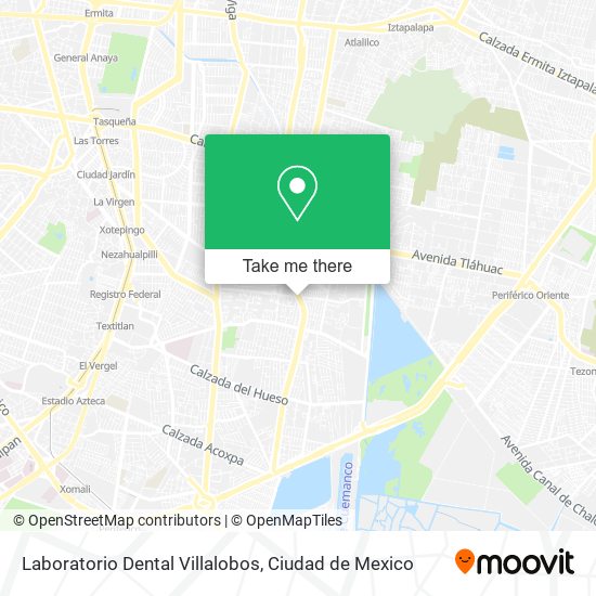 Laboratorio Dental Villalobos map