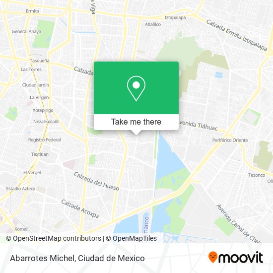 Abarrotes Michel map