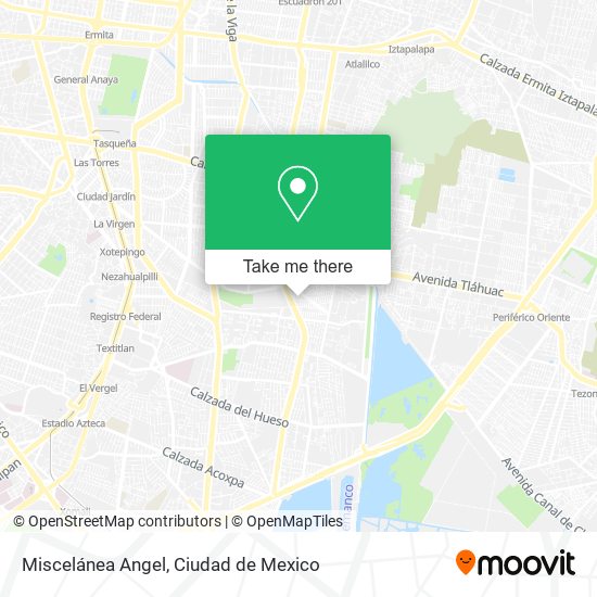 Miscelánea Angel map