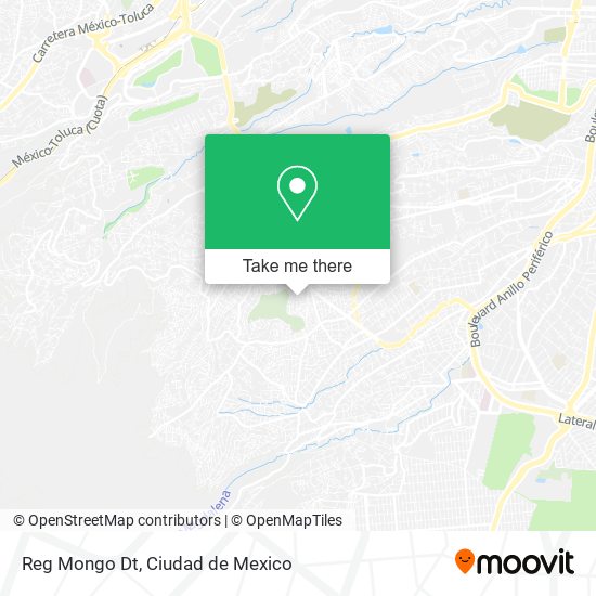 Reg Mongo Dt map