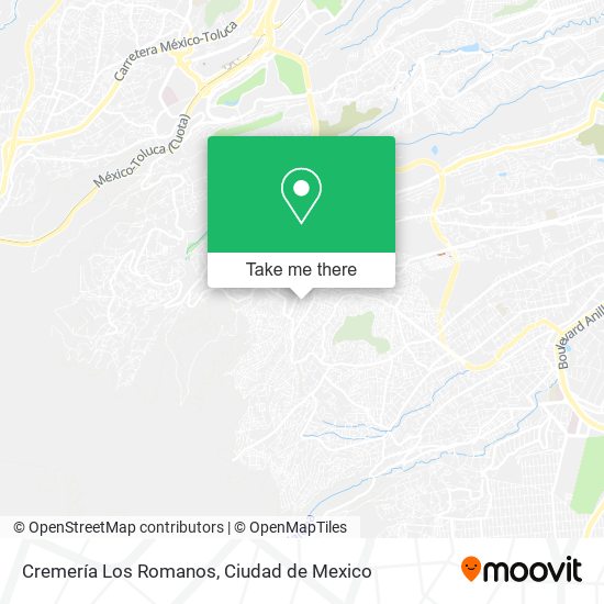 Cremería Los Romanos map