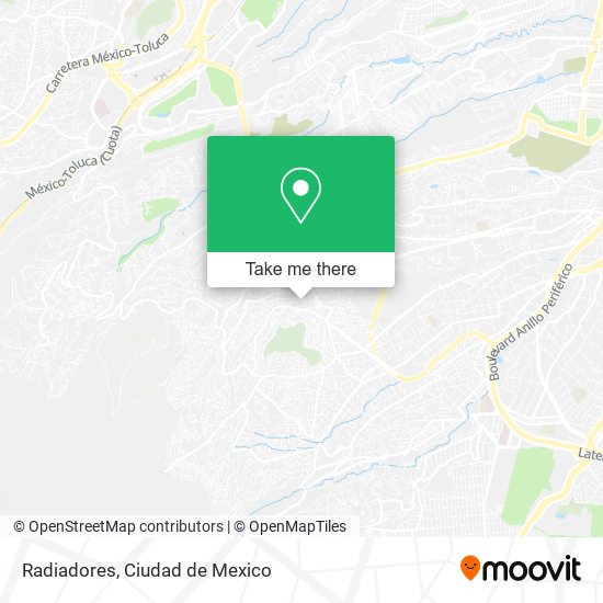 Radiadores map