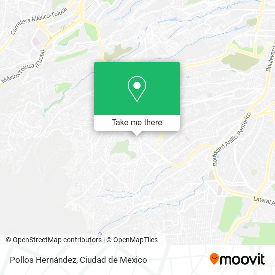 Mapa de Pollos Hernández