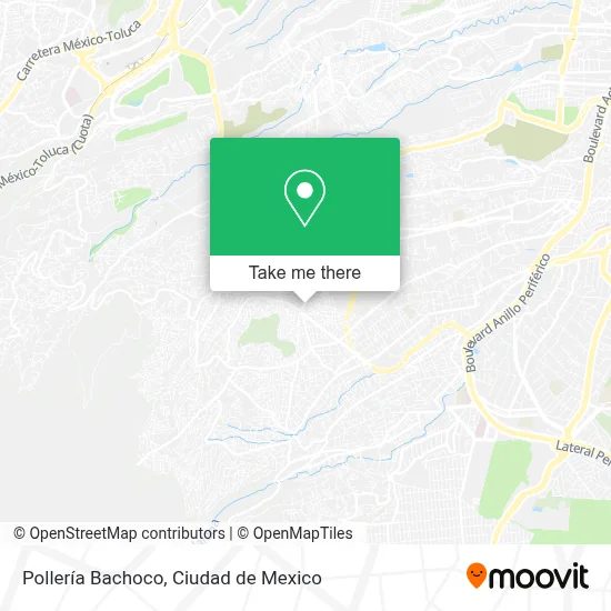Pollería Bachoco map