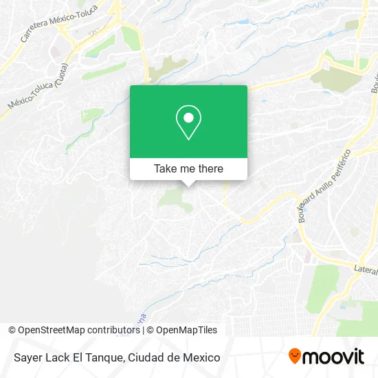 Sayer Lack El Tanque map