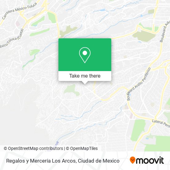 Regalos y Mercería Los Arcos map