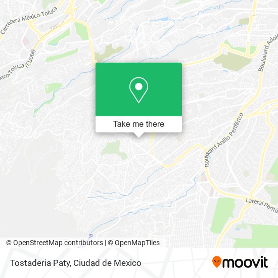 Tostaderia Paty map