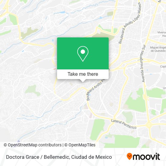 Mapa de Doctora Grace / Bellemedic