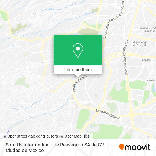 Som Us Intermediario de Reaseguro SA de CV map