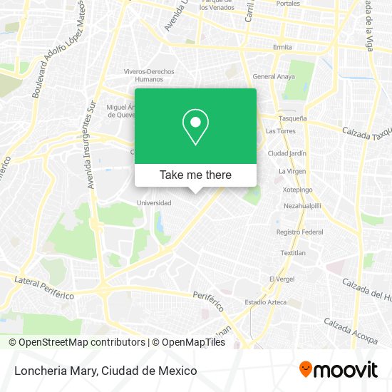 Loncheria Mary map