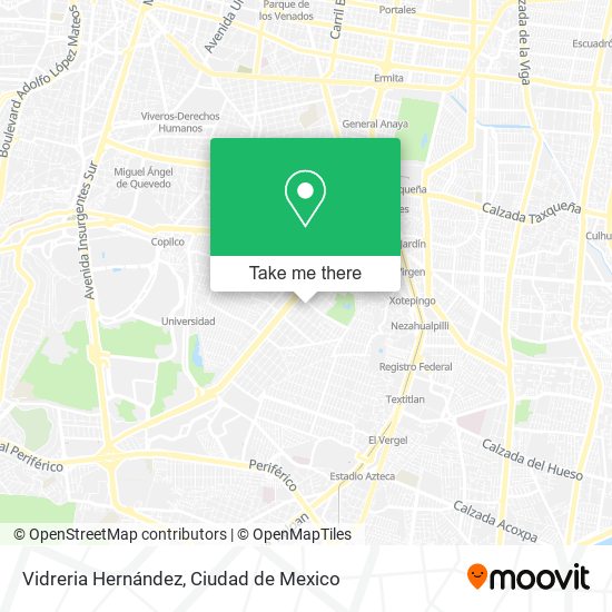 Vidreria Hernández map