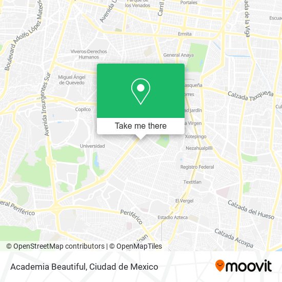 Academia Beautiful map