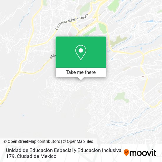 Mapa de Unidad de Educación Especial y Educacion Inclusiva 179