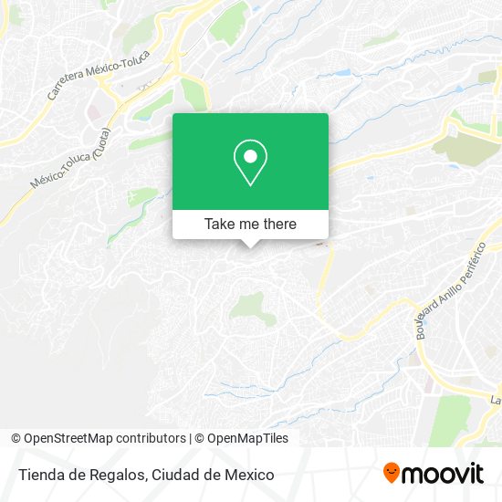 Mapa de Tienda de Regalos