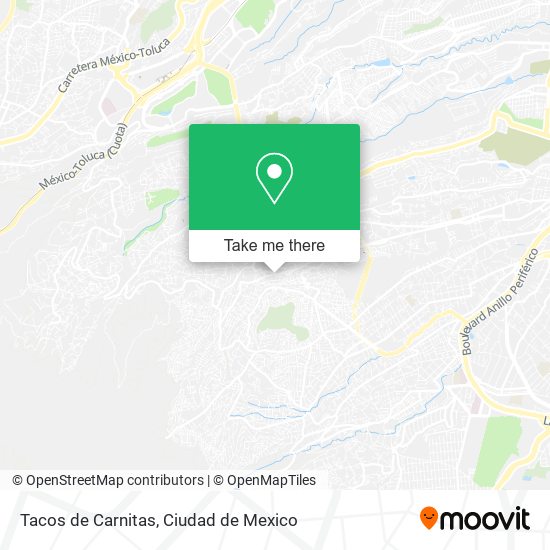 Tacos de Carnitas map