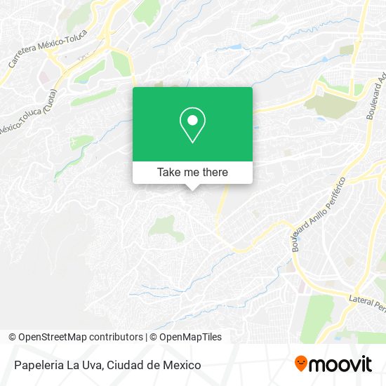 Papeleria La Uva map