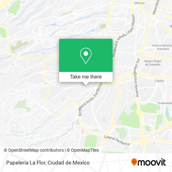 Papeleria La Flor map