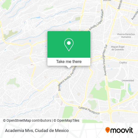 Academia Mvs map