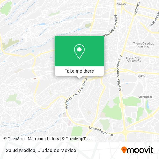 Salud Medica map