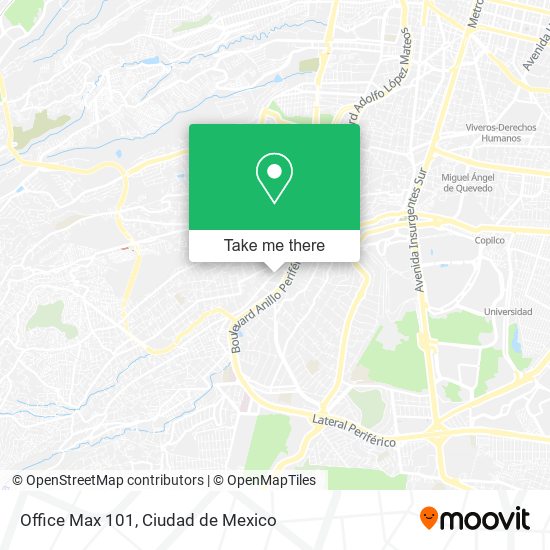 Office Max 101 map