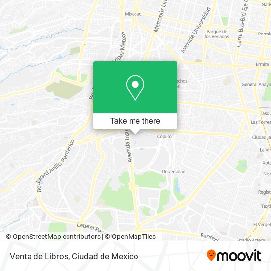 Venta de Libros map