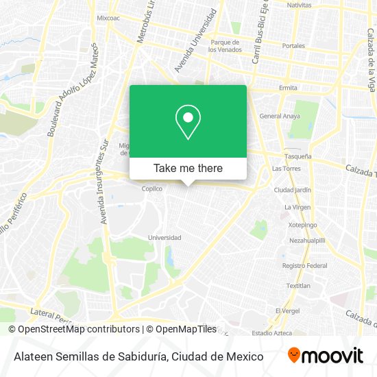 Alateen Semillas de Sabiduría map