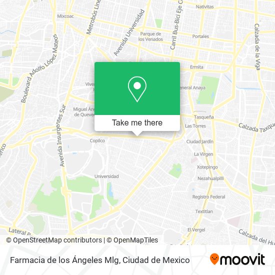 Farmacia de los Ángeles Mlg map