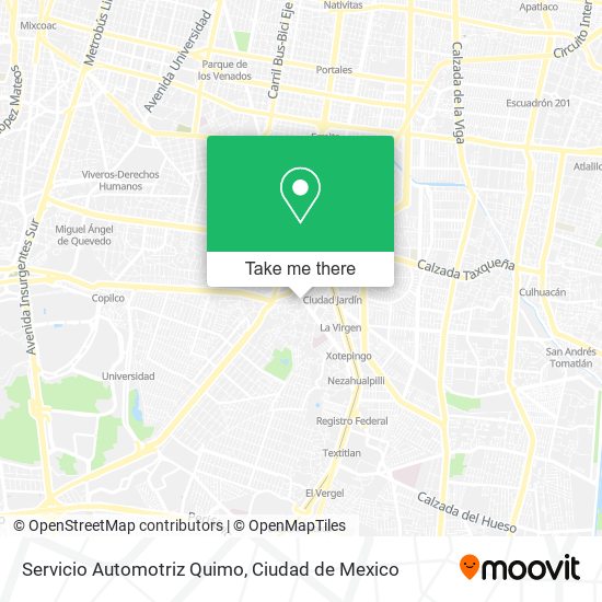 Servicio Automotriz Quimo map