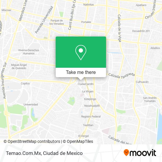 Temao.Com.Mx map