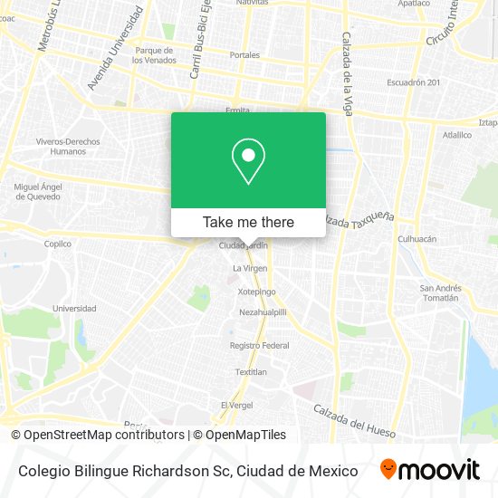Colegio Bilingue Richardson Sc map