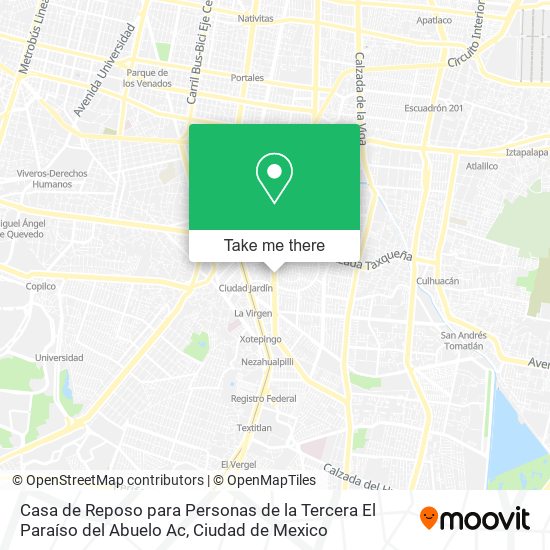 Casa de Reposo para Personas de la Tercera El Paraíso del Abuelo Ac map