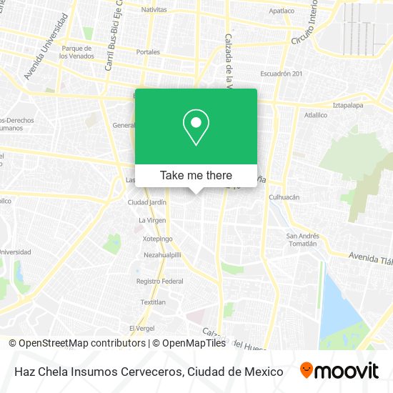 Haz Chela Insumos Cerveceros map