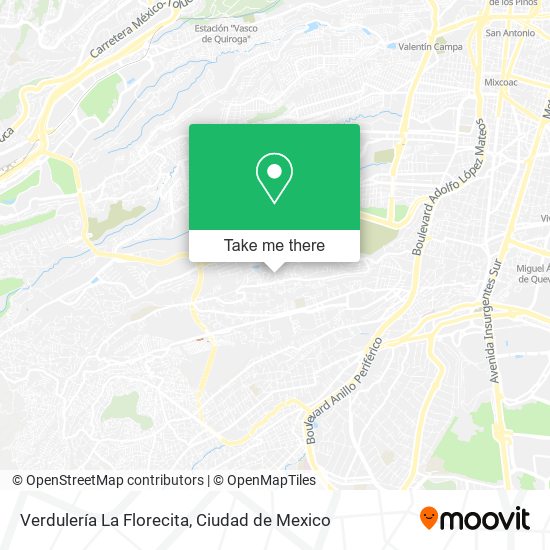 Verdulería La Florecita map